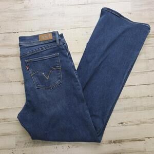 Levi’s Perfectly Slimming 512 Bootcut Jeans Size 12 M Embellished Pockets